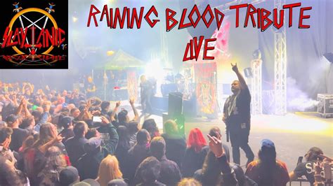 Raining Blood – Ein brutales Meisterwerk des Thrash Metal, das mit düsteren Melodien und aggressiven Riffs eine unheilvolle Atmosphäre erschafft